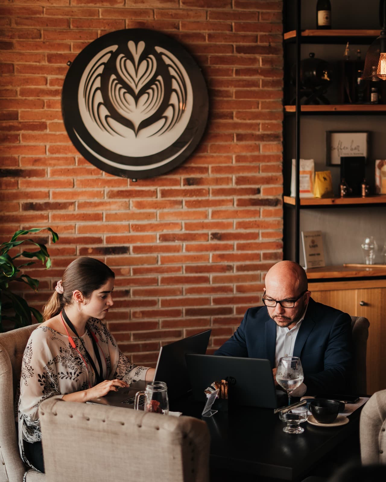 Espacio para trabajar en Il Barista